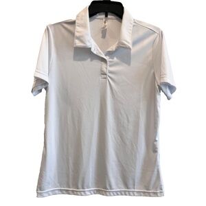 Team 365 Women's Zone Performance Polo, White Size L
